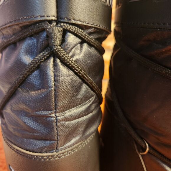 Vintage Y2K Christian Dior Moon Snow Boots by John Galliano Black EU 35-37 US 7 - Picture 8 of 11